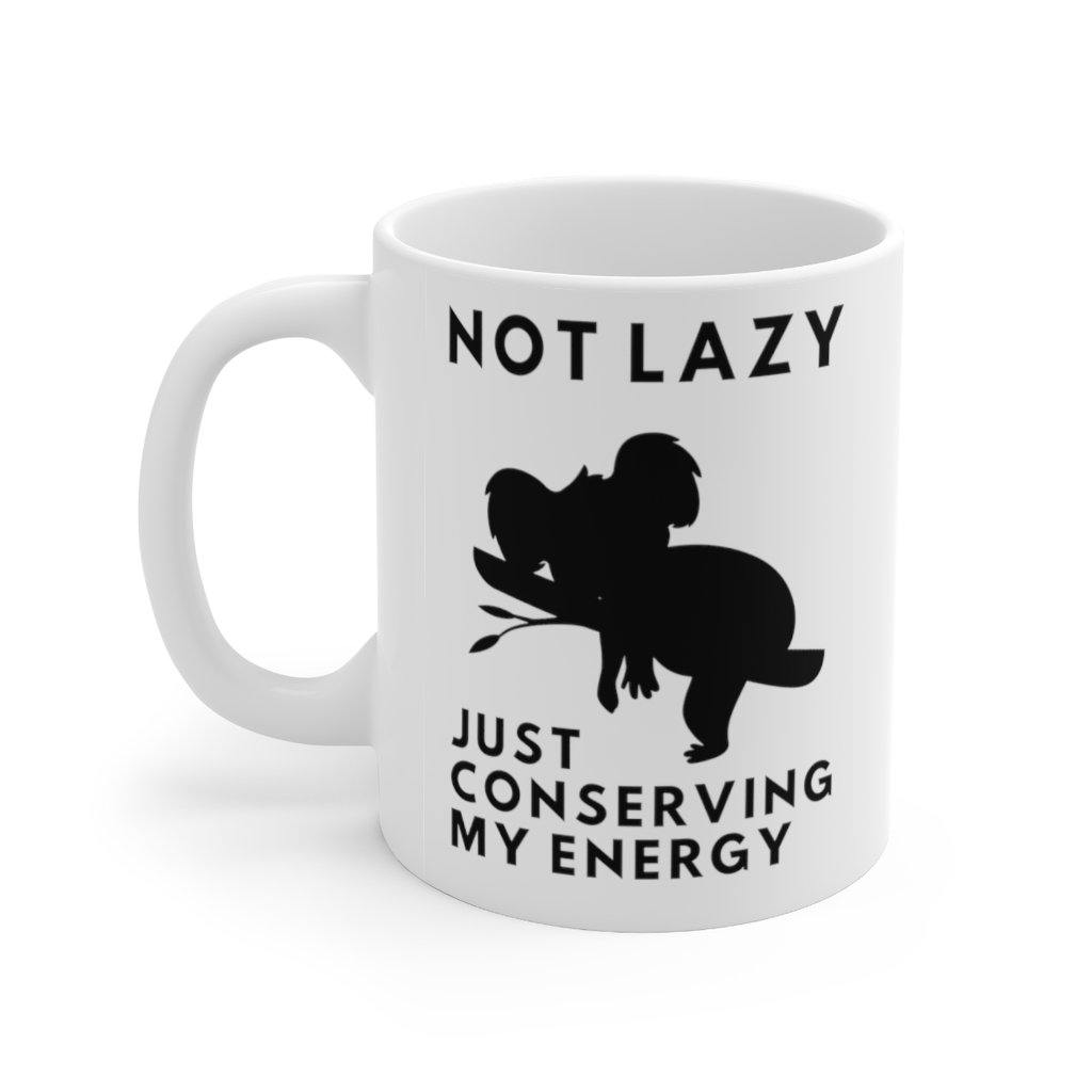Not Lazy Ceramic Mug 11oz - Kuddli & Co