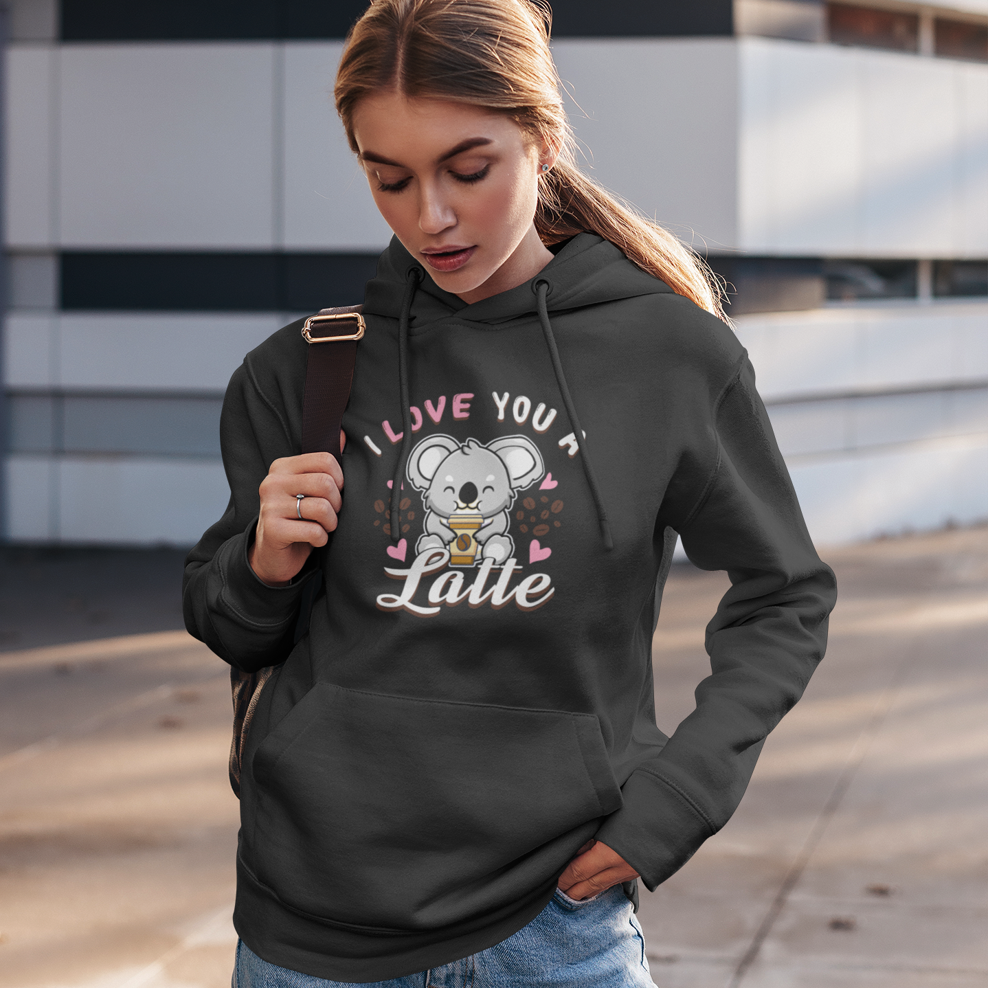 I Love You a Latte Unisex Hoodie