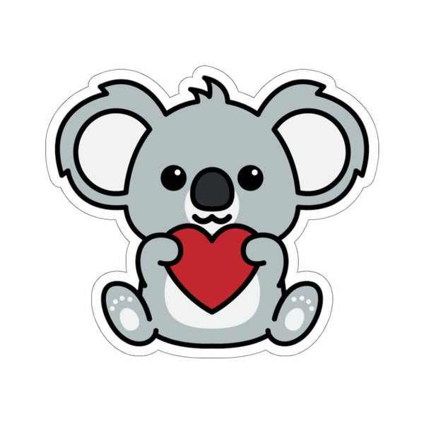 Cute Koala Love You Kiss-Cut Stickers - Kuddli & Co