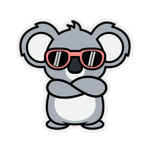 Cute Koala with Sunglasses Kiss-Cut Stickers - Kuddli & Co
