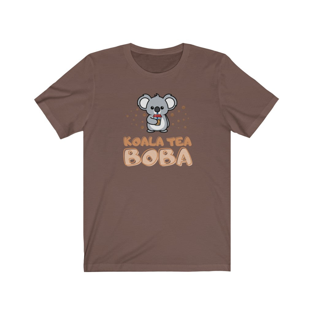 Cute Koala Drinking Boba T-Shirt