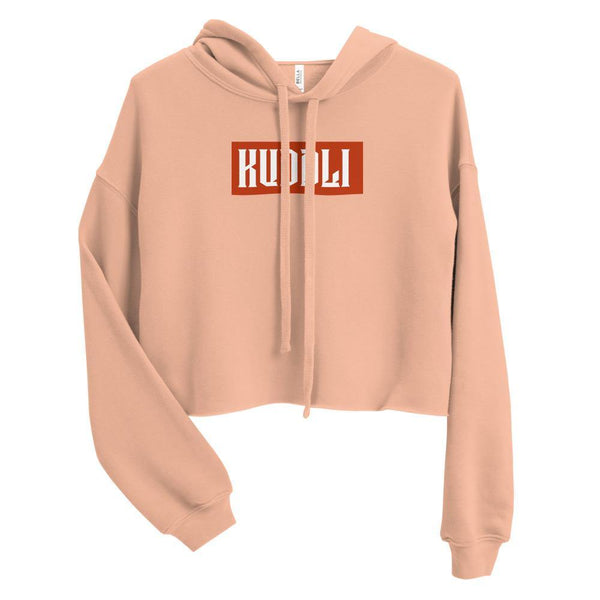Street Style Kuddli Graphic Crop Hoodie - Kuddli & Co